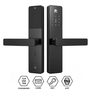 TTHotel Apartment Smart Lock Passcode Card Access Digital Smart Security Door Lock