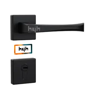 hyh Zinc Alloy European Mortise Interior Wooden or Steel Door Handle Lock