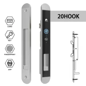 1a0a 拷贝 WINFREE Tuya Bluetooth Smart Slim Hook Lock