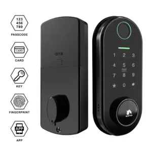 M2 白底标识 拷贝 WINFREE TTLock Bluetooth Intellegent Digital Deadbolt Lock