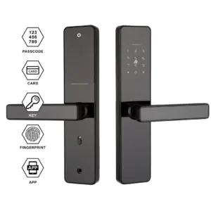 TTHotel Apartment Smart Lock Passcode Card Access Digital Smart Security Door Lock