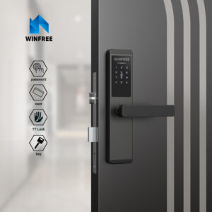 Security Door Smart TTHotel Lock Card and Password Access Apartment Loft Hotel Lock