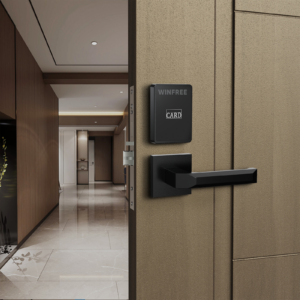 WINFREE Smart Aluminium Hotel Card Lock for Hotel Door