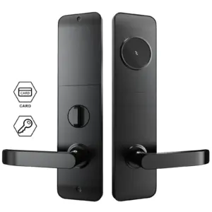 WINFREE Aluminium Smart Hotel Card Lock for Wooden Hotel Door