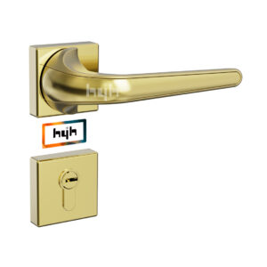 hyh Rosette European Mortise Door Handle Lock for Steel Door