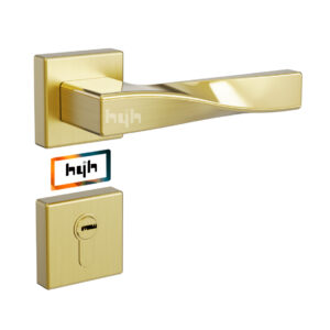 11 hyh Zinc Alloy Door Handle Lock with Lockset for Wooden Door