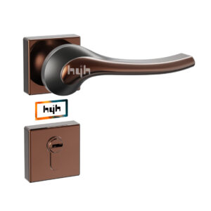 hyh Rosette Door Handle European Mortise Lock for Hotel Doors