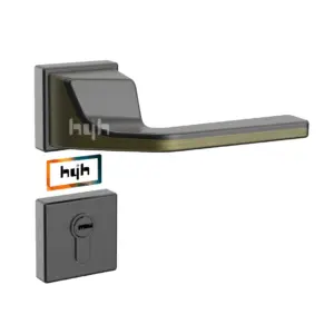 15 拷贝 hyh Patent Design Zinc Alloy Door Handle Lock for Hotel Interior Door