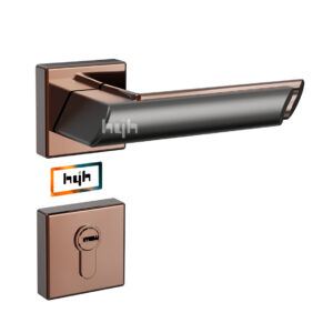 16 Foshan hyh Factory New Design Zinc Alloy Rosette Door Handle Mortise Lock