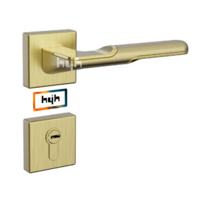 19 hyh Zinc Alloy Door Lever Handle Lock with Mortise Easy Installation for Home