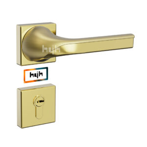 22 hyh Zinc Alloy Door Lever Handle Mortise Door Lock for Interior Door