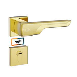 31 hyh Zamak Rosette Door Handle Lock with Mortise for Wooden Door