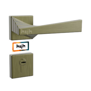 9 hyh Zamak Rosette Interior Door Handle Lock