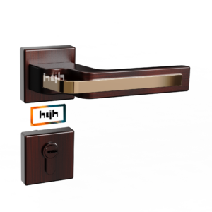 hyh Zamak European Mortise Door Lever Handle Lock for Wooden Door