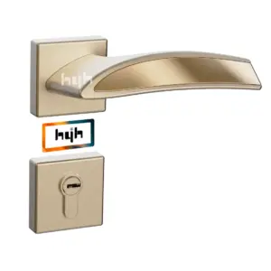 hyh Zinc Alloy Mortise Rosette European Door Handle Lock for Houses