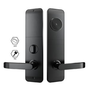 WINFREE Aluminium Smart Hotel Card Lock for Wooden Hotel Door