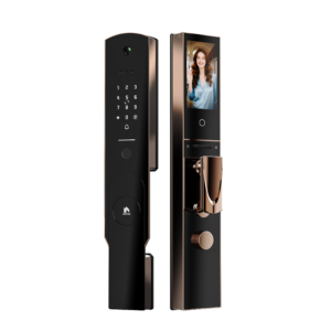 Winfree Tuya Wifi Automatic Video Surveillance Palm Vein Smart Main Door Lock